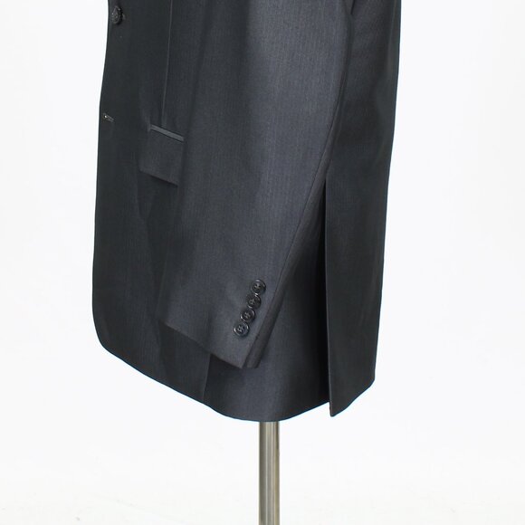 Calvin Klein 40L Gray HB 2-Button Sport Coat Blazer Jacket G845 - Picture 8 of 11